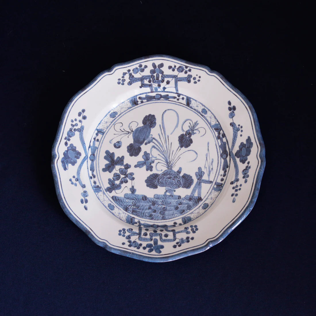 Vida Faenza 11” Dinner Plate (Set of 4) Blue