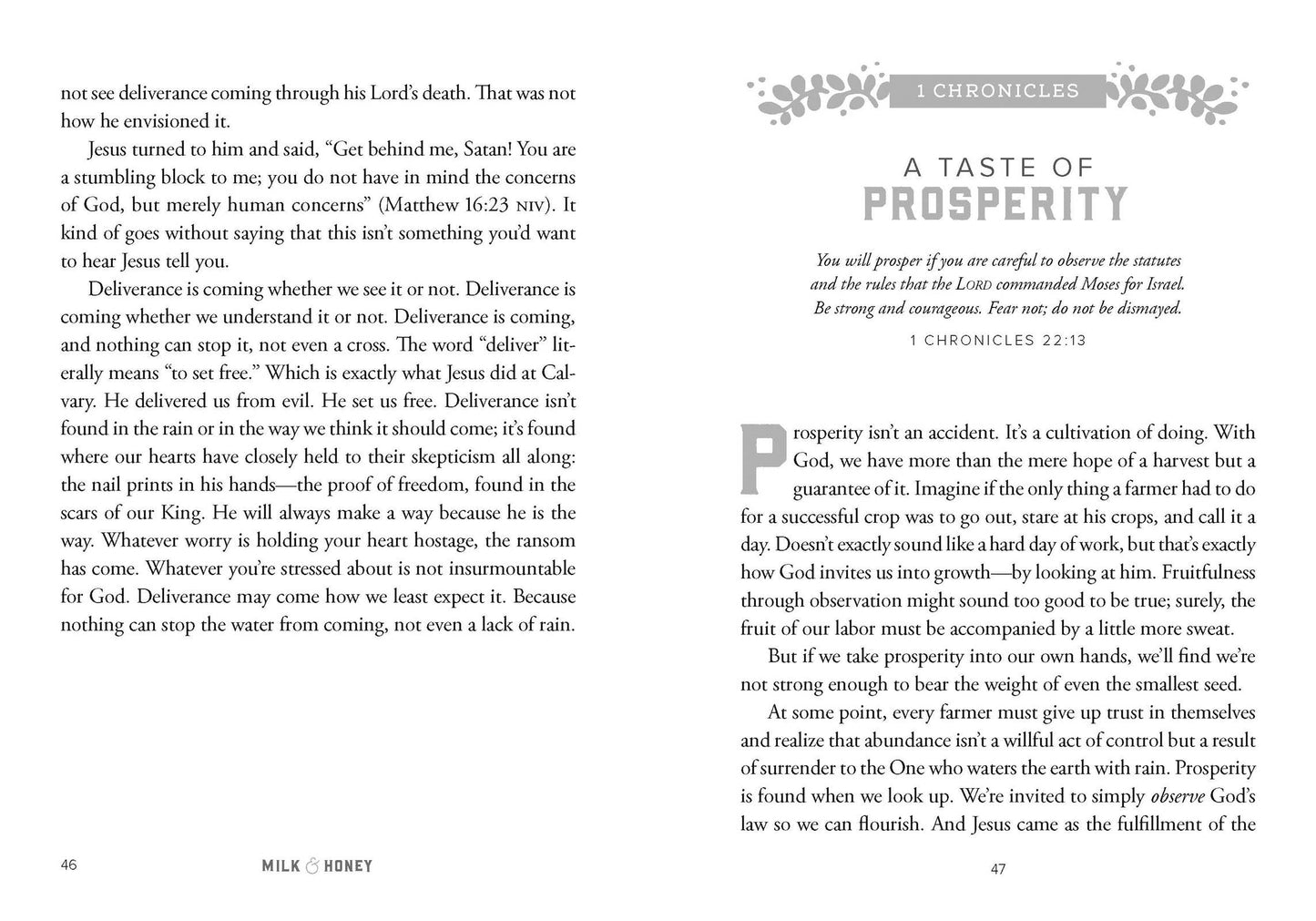 Harvest House Publishers Gift & Specialty Books - Milk and Honey: Hardcover / English