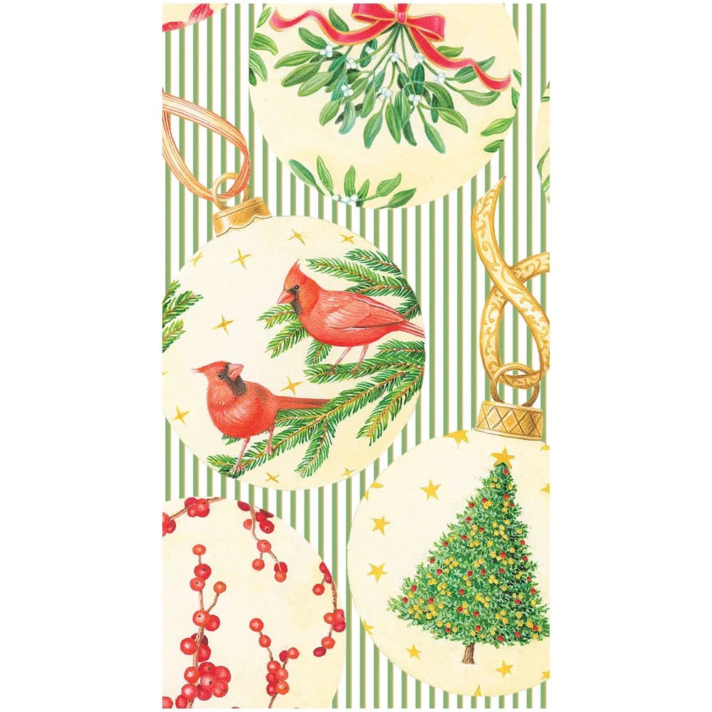 Botanical Ornaments Guest Napkins