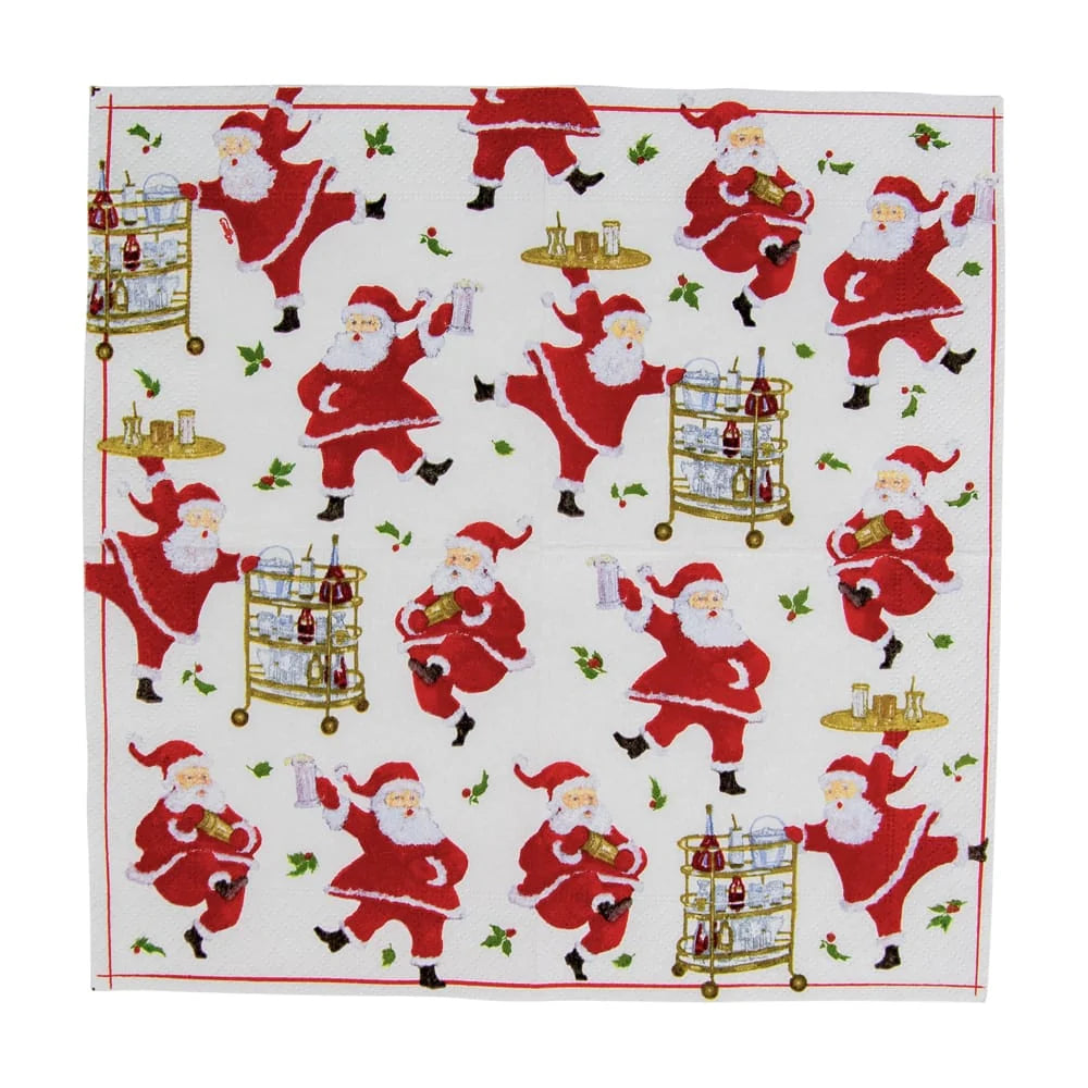 Cocktails With Santas Cocktail Napkins