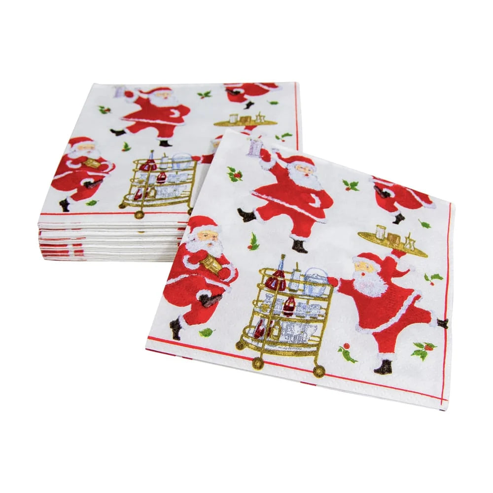 Cocktails With Santas Cocktail Napkins