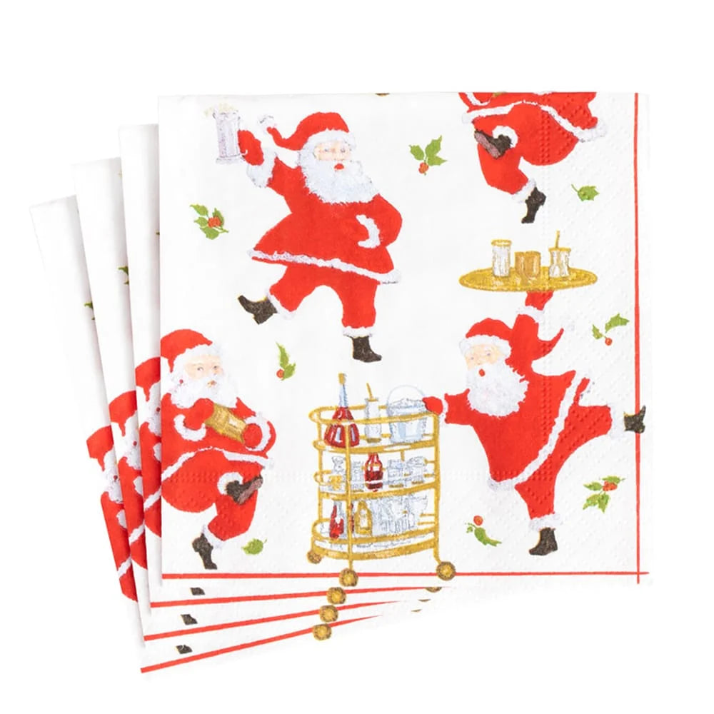 Cocktails With Santas Cocktail Napkins