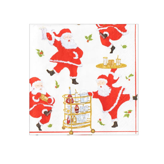 Cocktails With Santas Cocktail Napkins