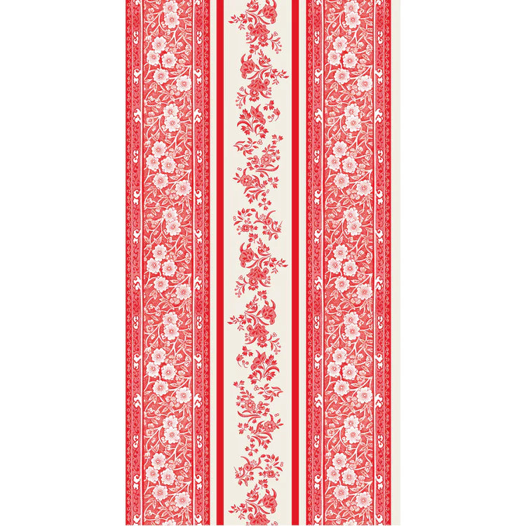 Hester&Cook Guest Napkins Red Burleigh Stripe