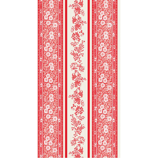 Hester&Cook Guest Napkins Red Burleigh Stripe