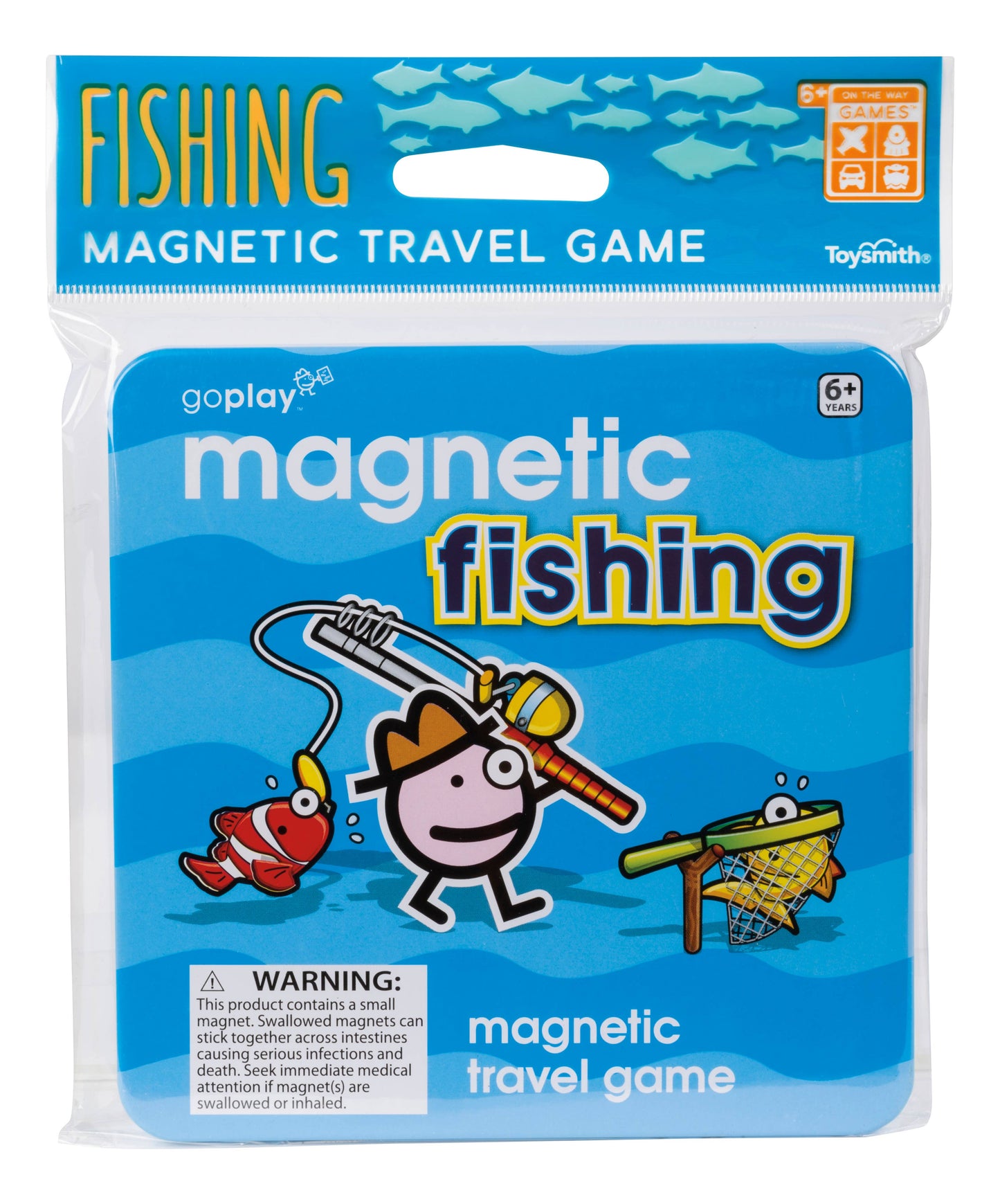 On the Way Games Magnetic Travel Games, 6 Games, 24/Display