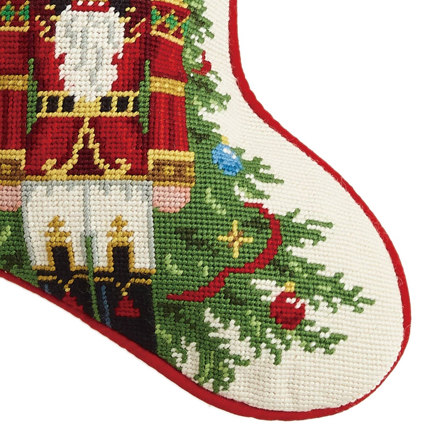 Nutcracker Needlepoint Stocking