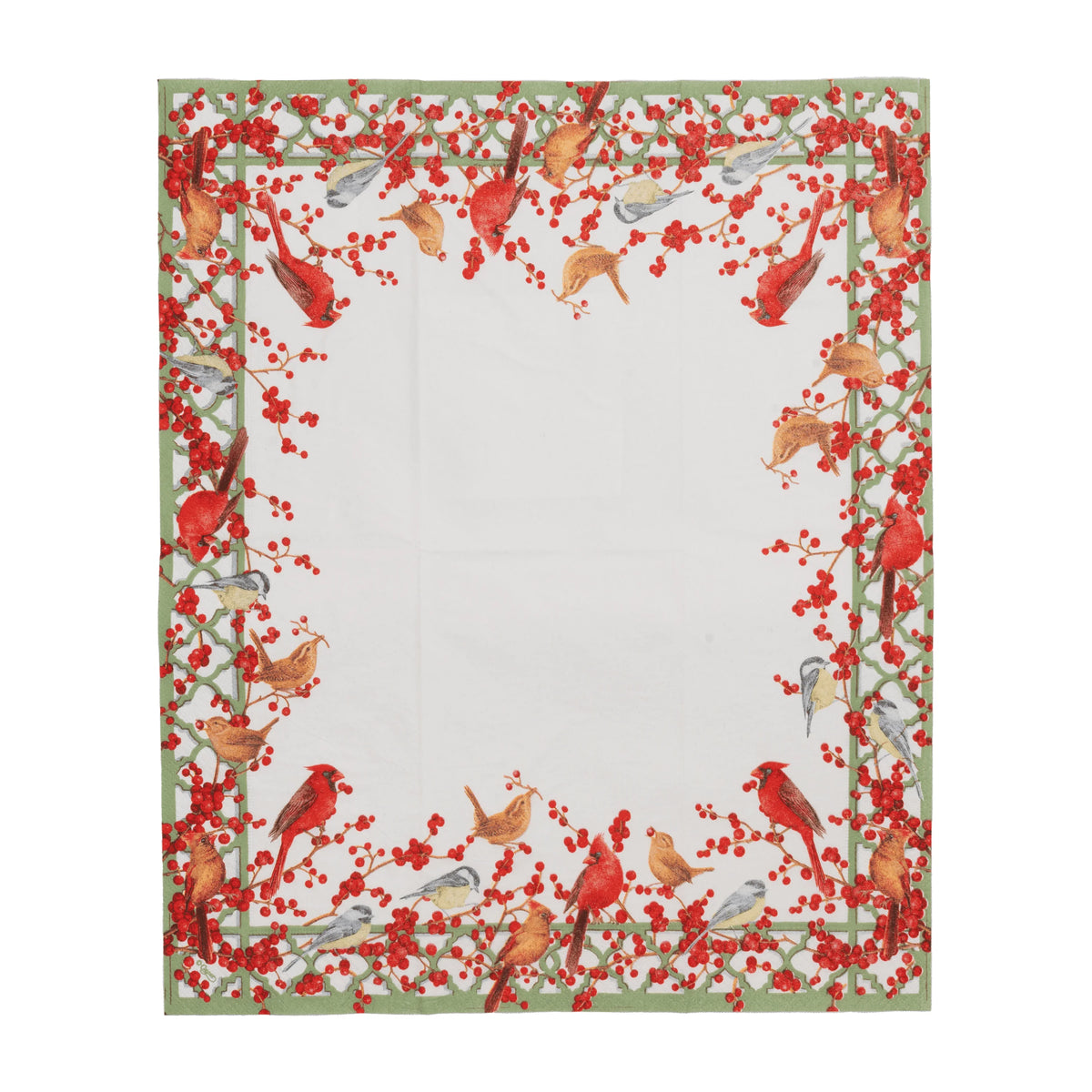 Winter Birds and Berries Guest Napkins