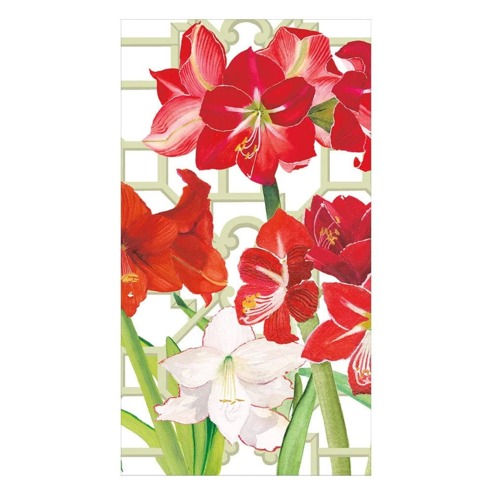 Amaryllis Conservatory Guest Napkins