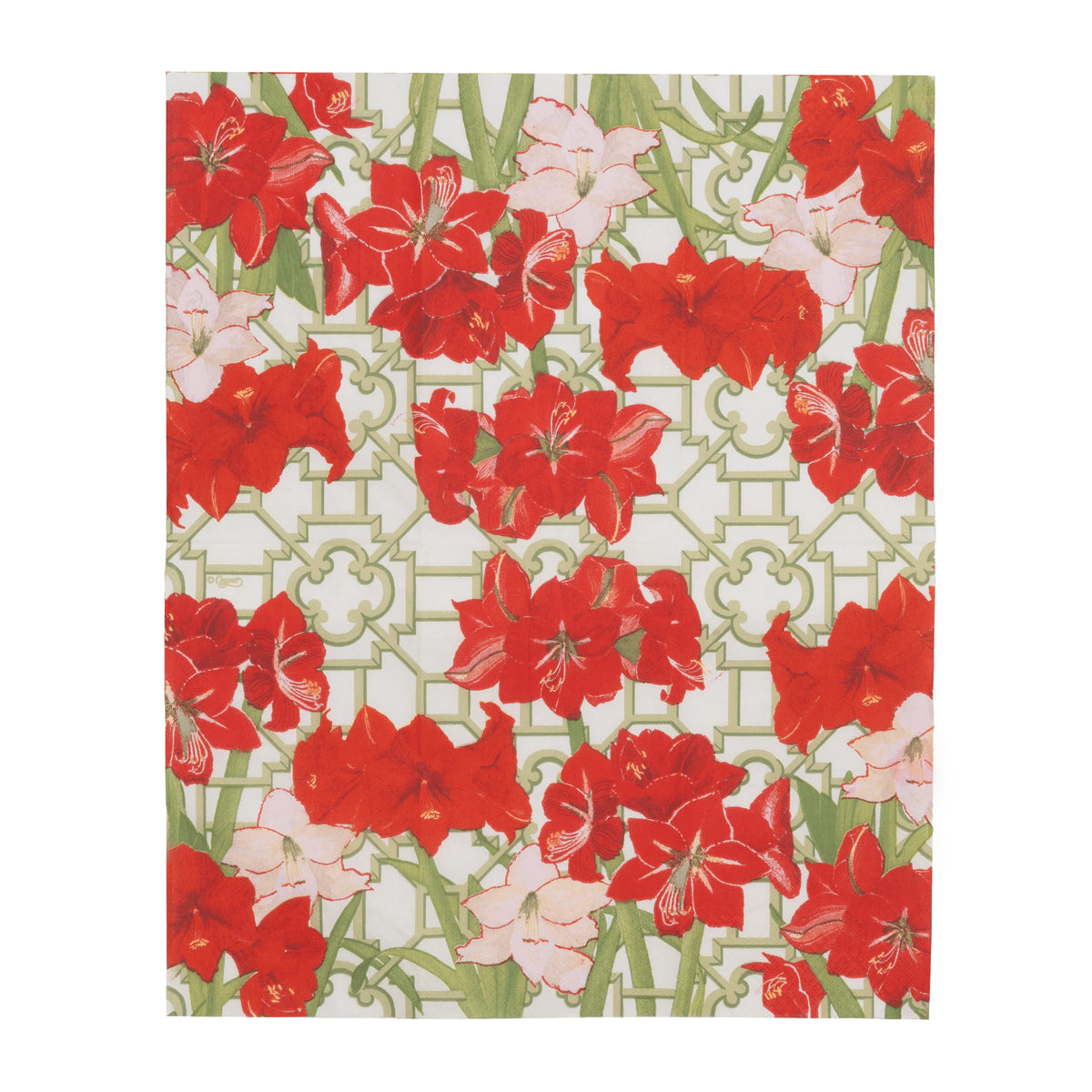 Amaryllis Conservatory Guest Napkins