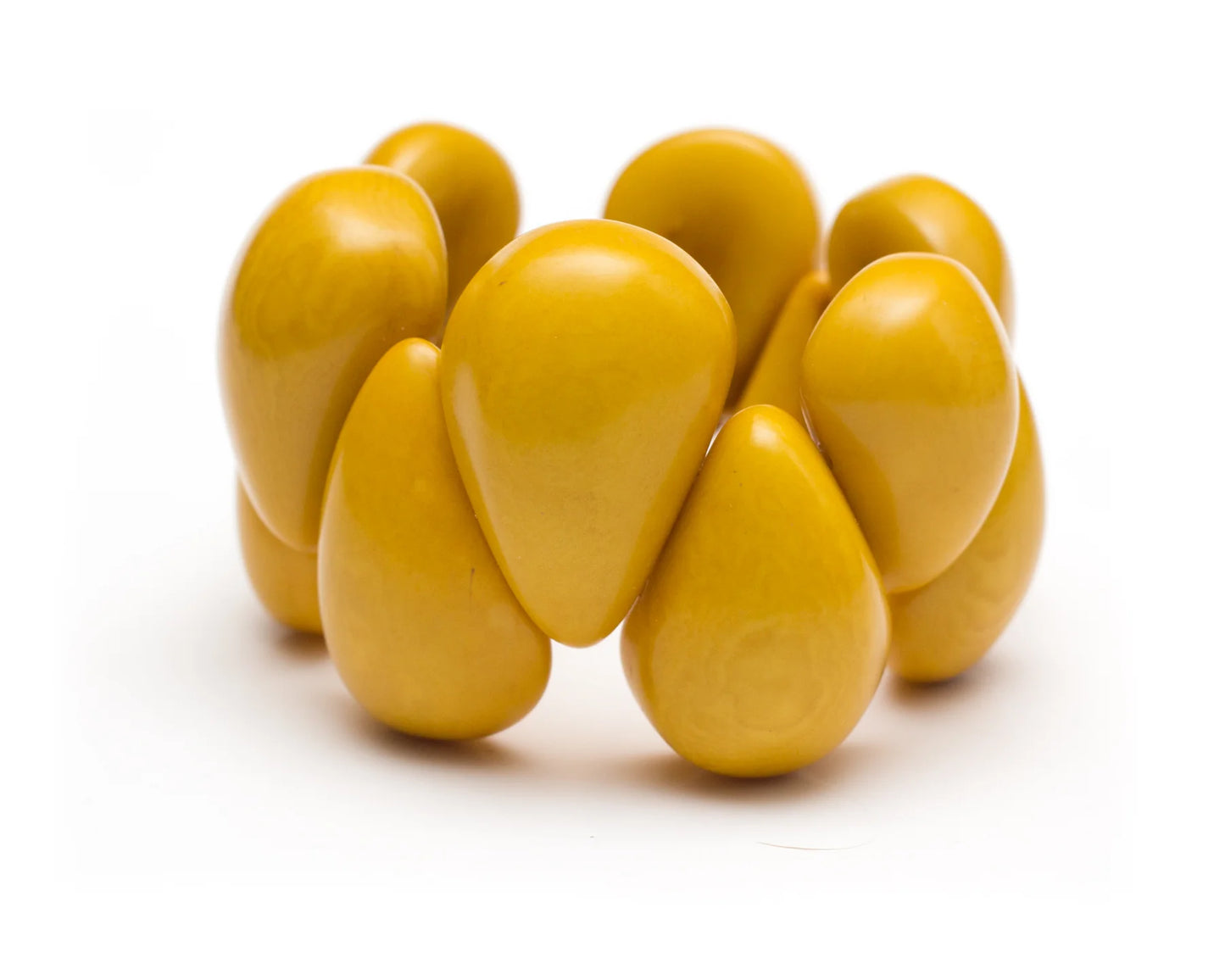 Yellow Raindrop Bracelet