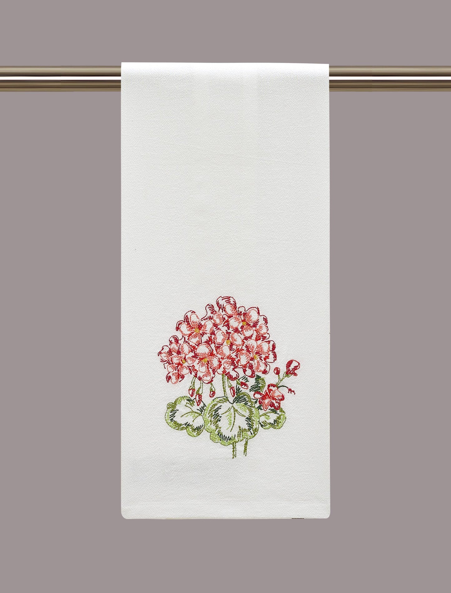 Geranium Kitchen Towel
