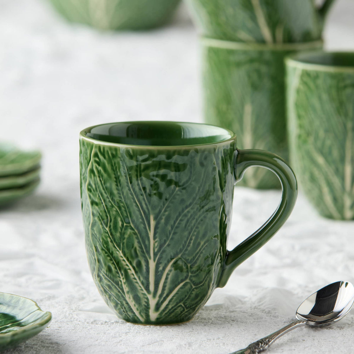 Certified International - Le Jardin Cabbage 3-D Mug