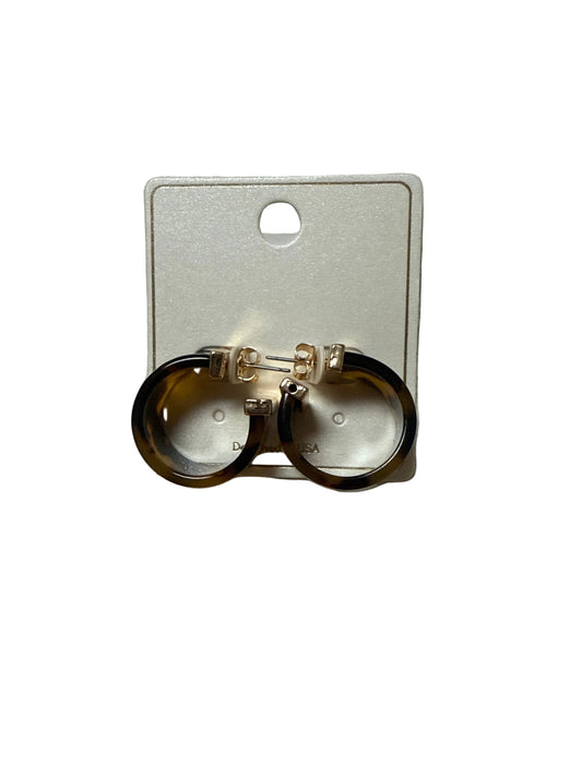 Mini Wide Tortoise Hoops