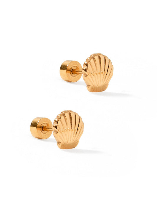LINNY CO - Screwback Stud Earrings - Marina