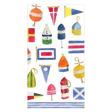 Caspari Guest Napkin/ Nantucket