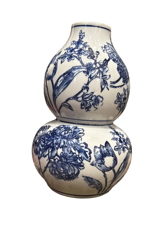 Blue & White Porcelain Vase