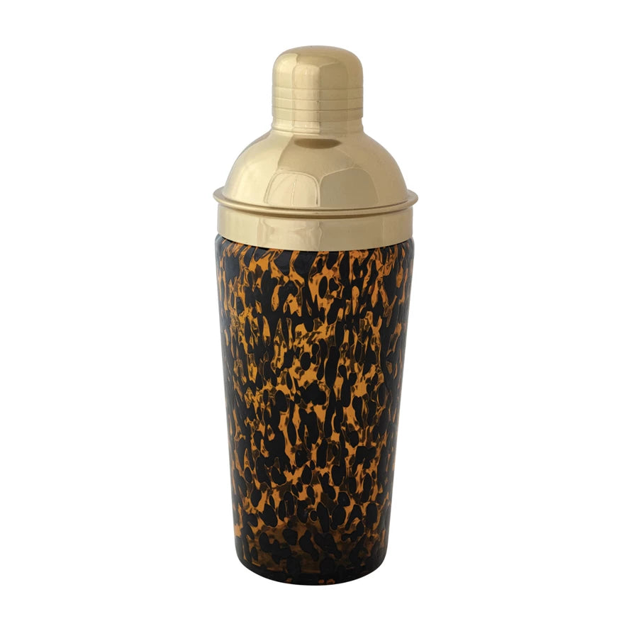 20oz Confetti Glass Cocktail Shaker
