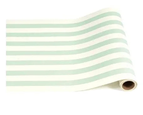 Hester & Cook Table Runner Seafoam Classic Stripe