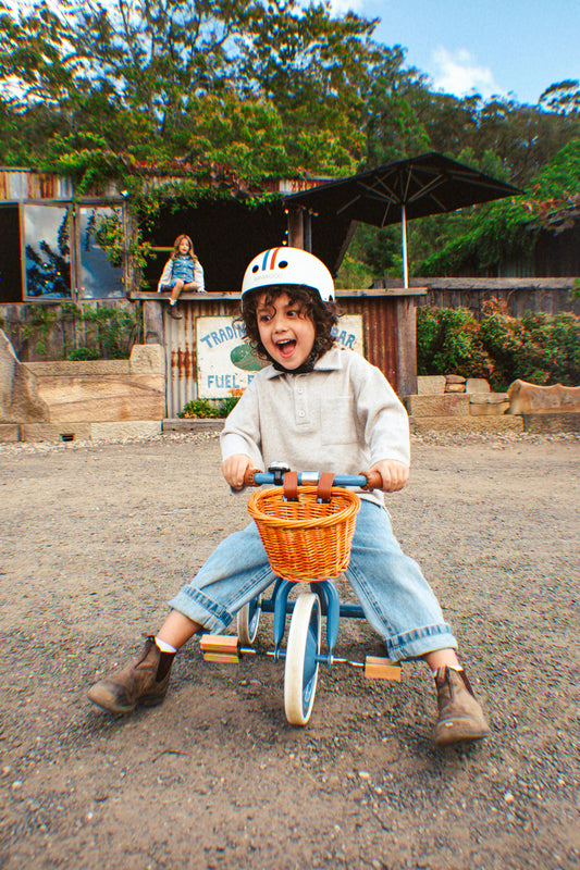 Banwood Inc - BANWOOD TRIKE VINTAGE - BLUE (NEW COLOR)