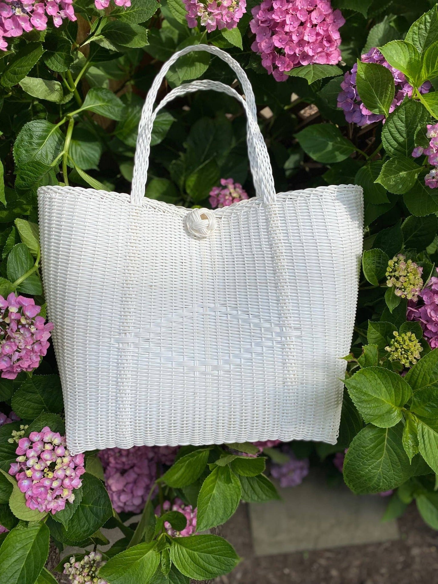Large, Solid in White Tote