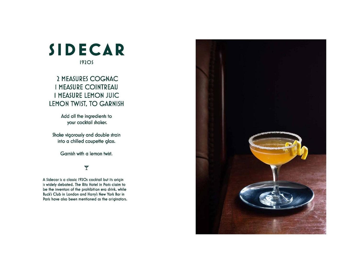 Speakeasy Cocktails: Hardcover Book