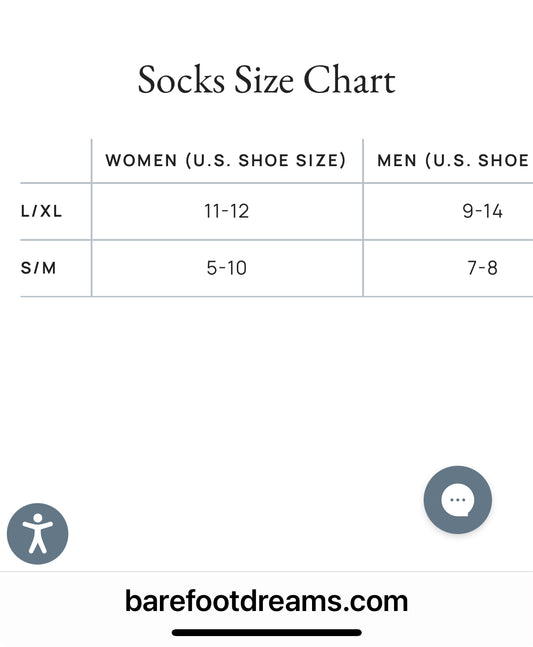 Barefoot Dreams Socks in Stone-White