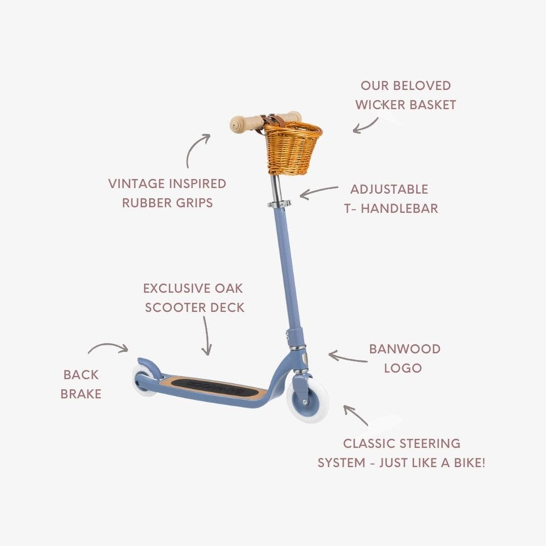 BANWOOD MAXI SCOOTER VINTAGE BLUE