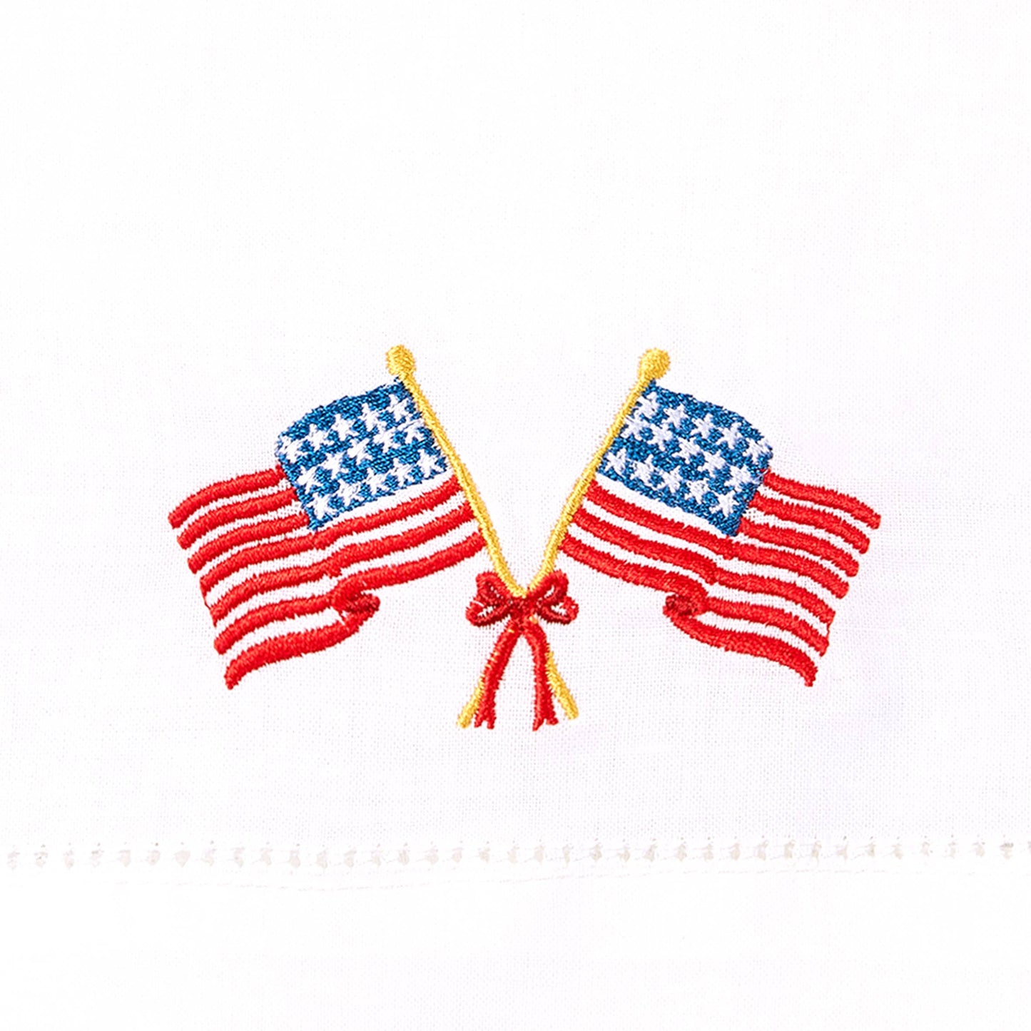 Crossed Flags Guest Towel