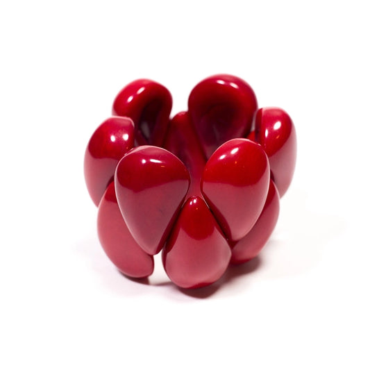 Red Raindrop Bracelet
