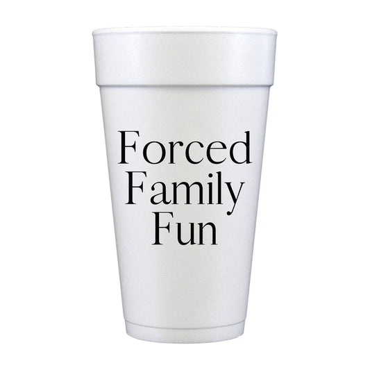 Sip Hip Hooray - Forced Family Fun Foam Cups - Sports