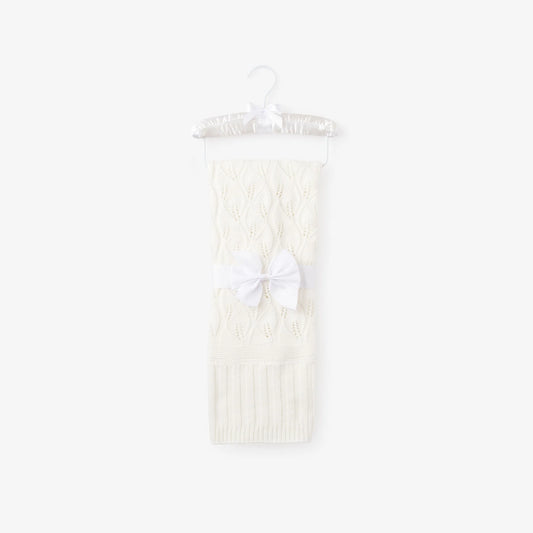White Christening Shawl (Elegant Baby)