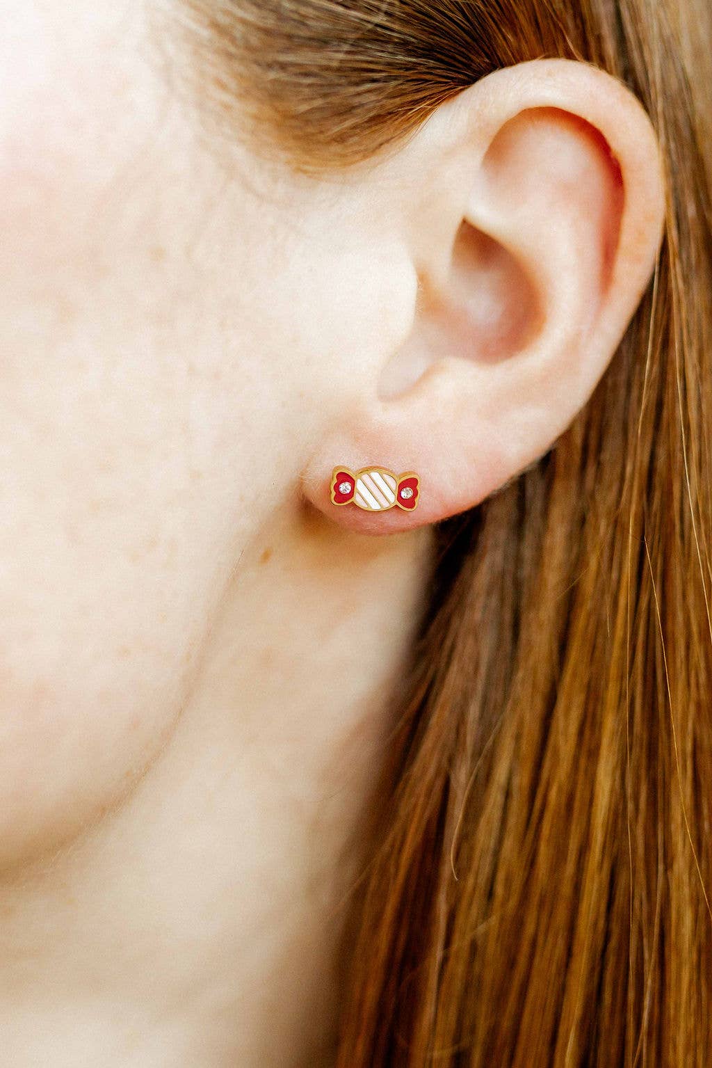 Screwback Stud Earrings - Taffy