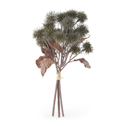 15 Inch Green Sycamore Fruit Bundle (3 Stems)