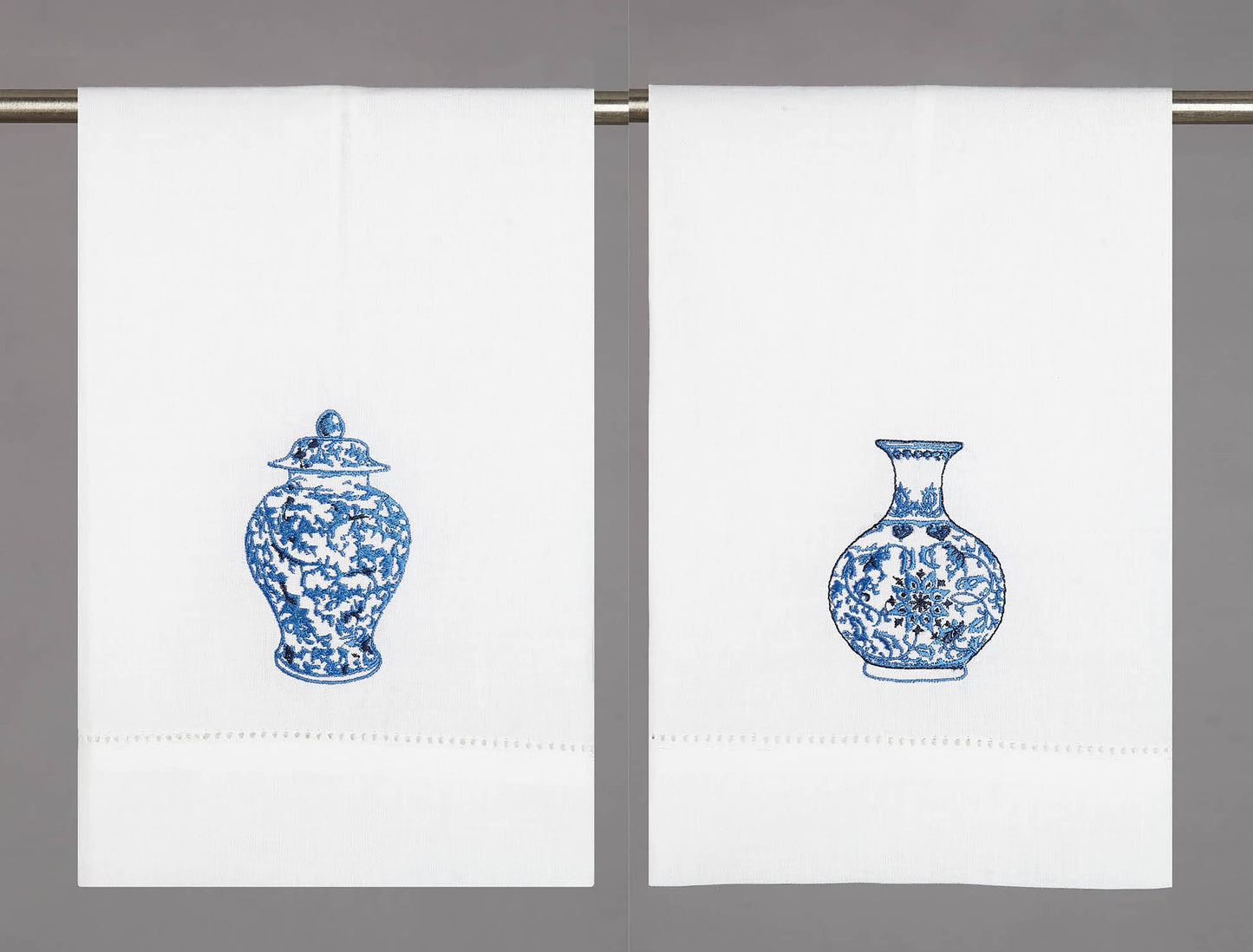 Chinoiserie Vases Guest Towel (2 Styles)