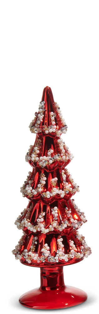Red Beaded Trees
