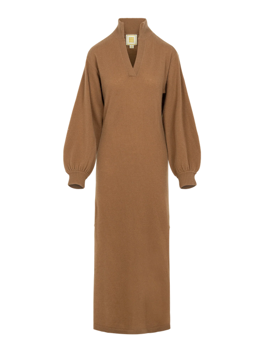 Lolli Maxi Dress Lion Cashmere
