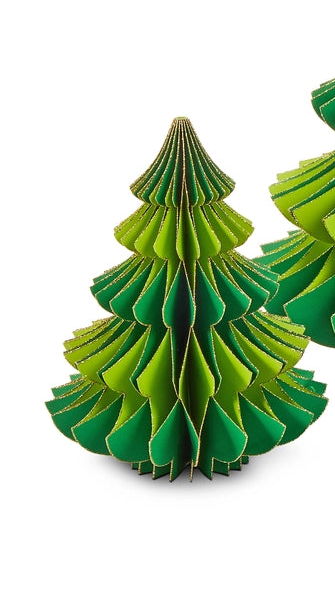 Dual Color Retro Honeycomb Trees