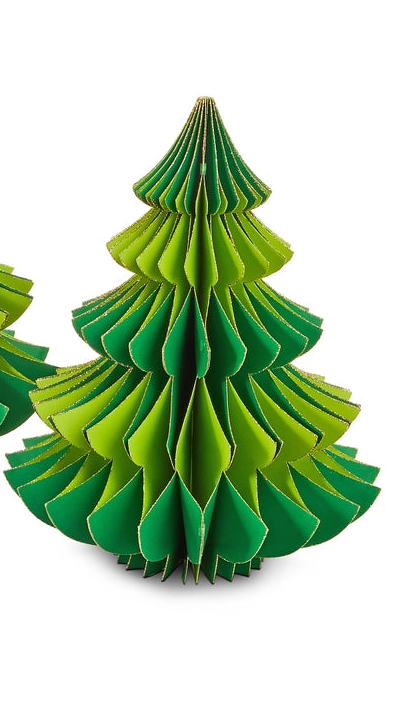 Dual Color Retro Honeycomb Trees