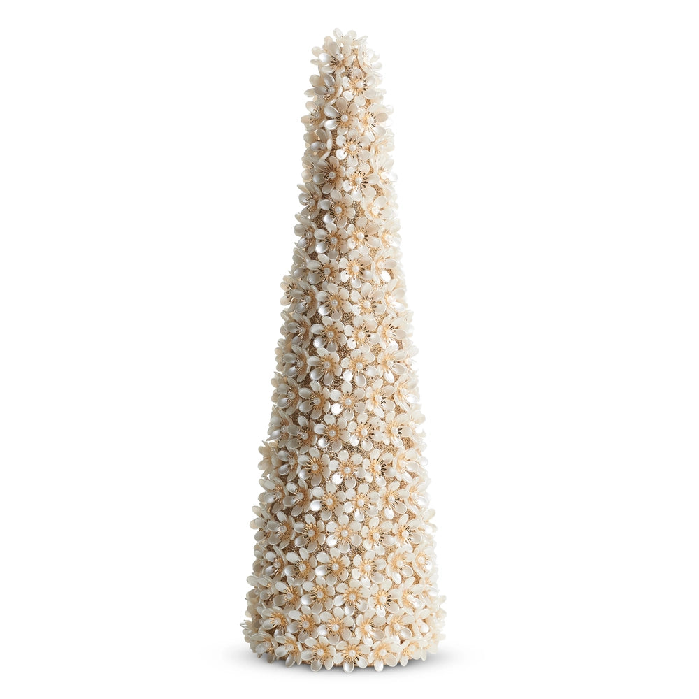 13" Pearl Floral Tree
