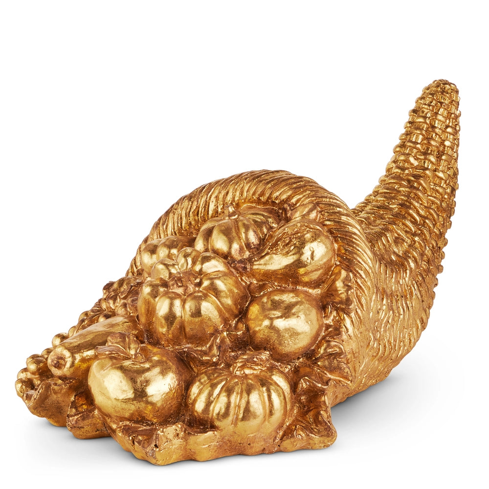 17" Gold Cornucopia