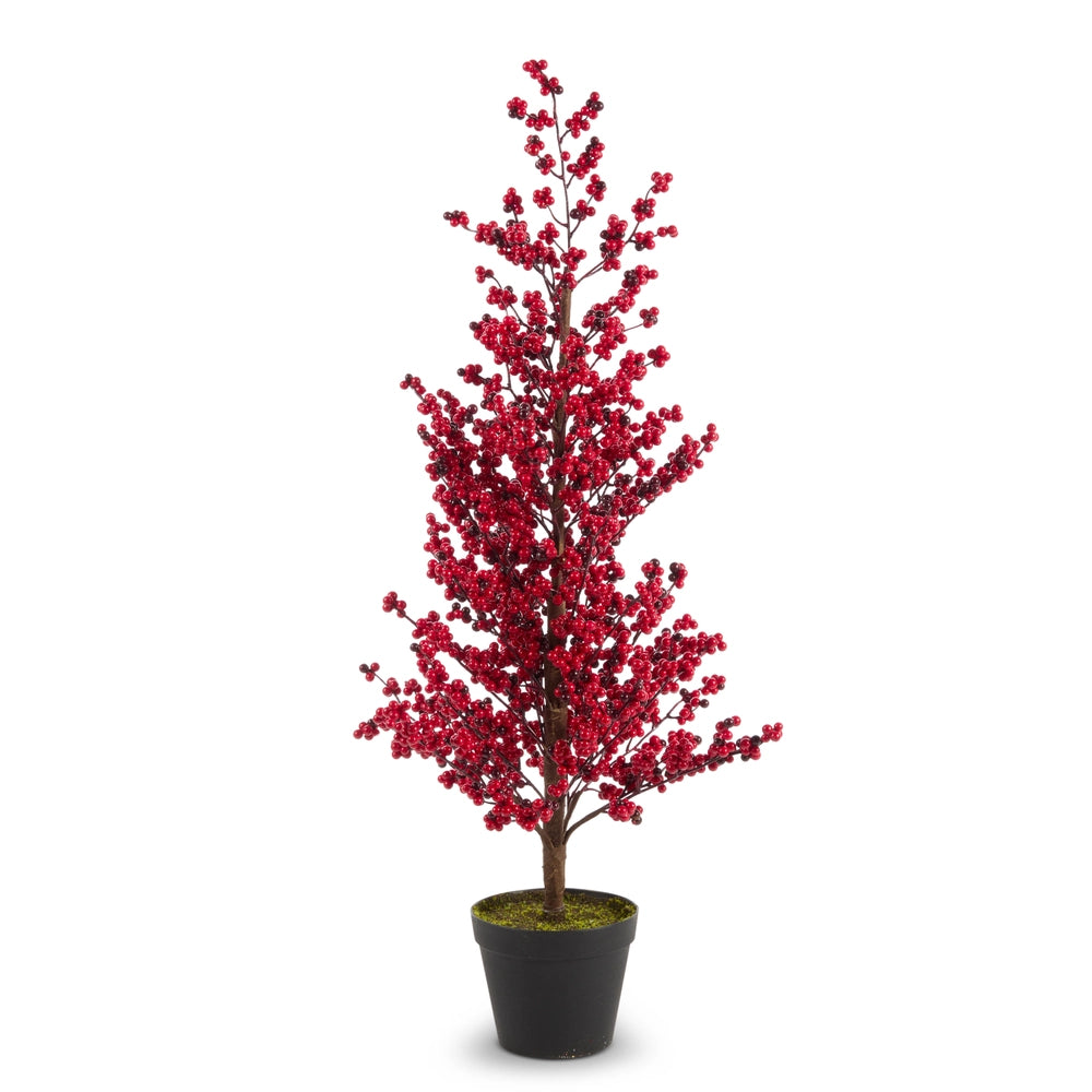 36" Red Berry Tree