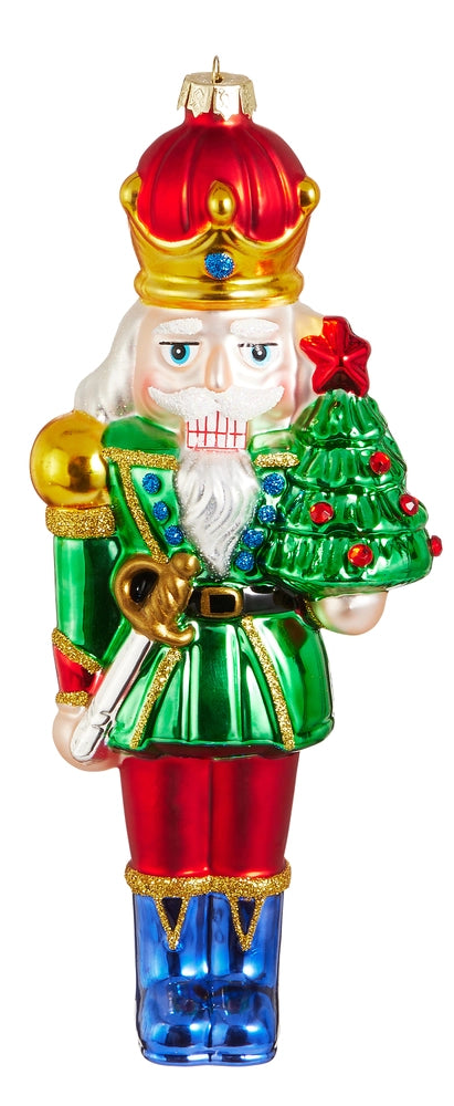 8.25" Traditional Nutcracker Ornament