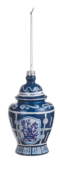 Dressed in Plaid Chinoiserie Ornament 3 Styles