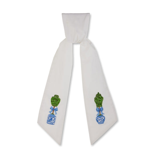 58” Topiaries Wreath Sash