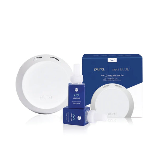 Pura 4 x Capri BLUE Smart Fragrance Diffuser Set