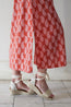 Cam Maxi Dress in Brandied Apricot & Ginger Blockprint