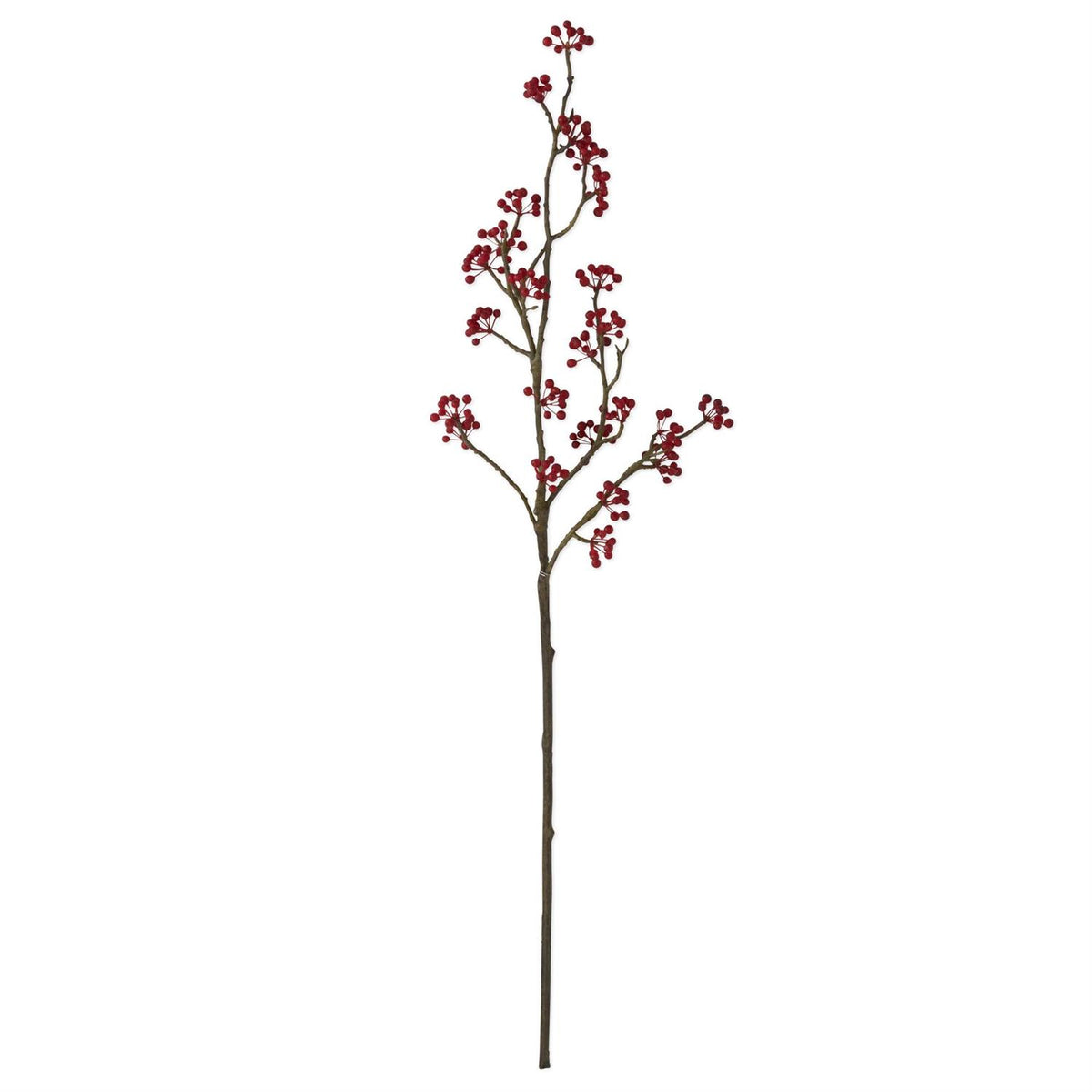 40.5 Inch Red Berry Stem