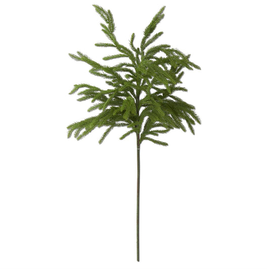 32 Inch Real Touch Norfolk Pine Branch Stem