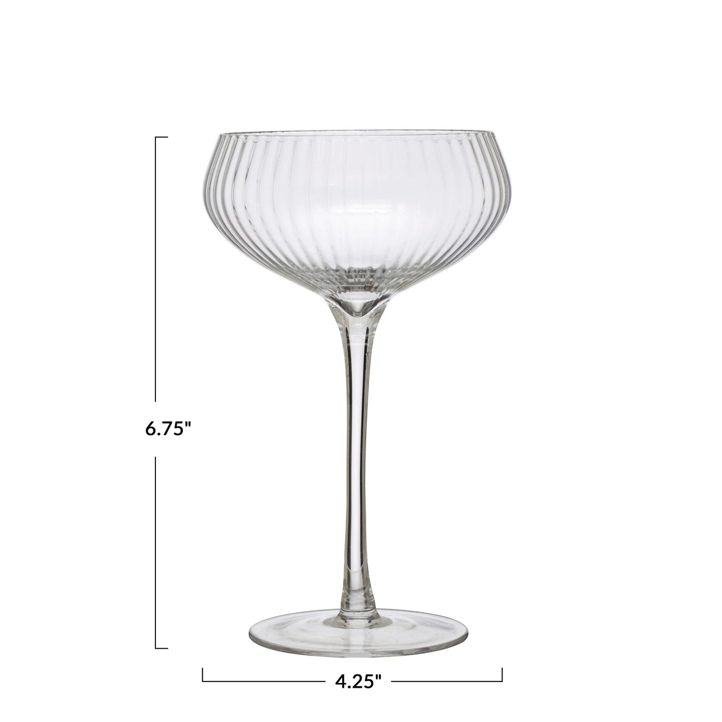 8oz.Stemmed Champagne/Coupe Glass